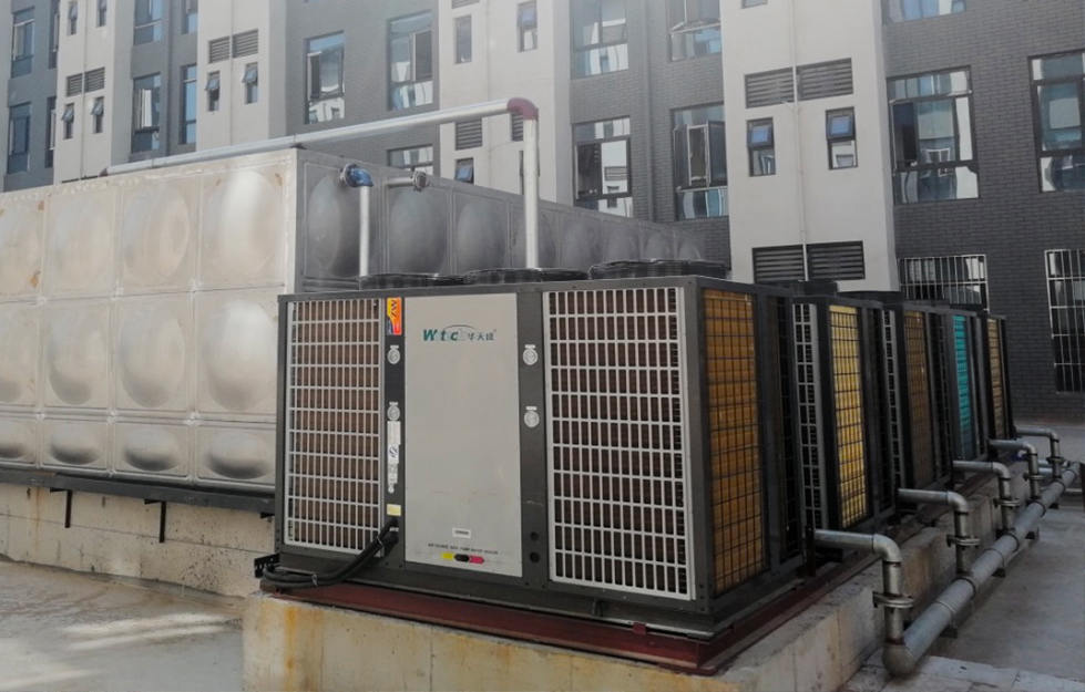 許昌職業教育園區(qu)600噸熱水項(xiang)目(mu)